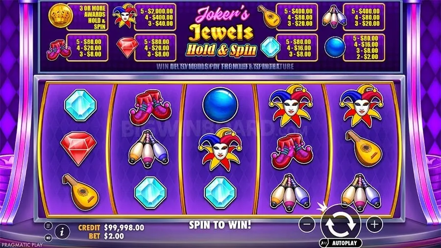 Player celebrating a slot machine win